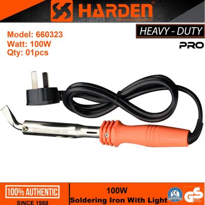HARDEN 100W Heavy-Duty Soldering Iron | Thermo-Plastic Handle | European Plug | Model: 660323_img_8