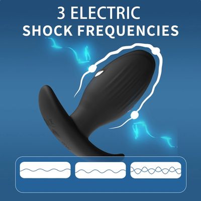 Electric Shock Anal Vibrator Sex Toy For Women Men Wireless Vibrating Anal Butt Plug Vibrator Masturbator Male Prostate Massager_img_6