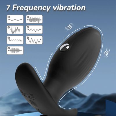 Electric Shock Anal Vibrator Sex Toy For Women Men Wireless Vibrating Anal Butt Plug Vibrator Masturbator Male Prostate Massager_img_7