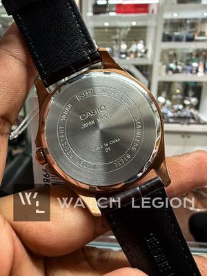 CASIO ENTICER ANALOGUE LEATHER BELT MEN'S WATCH | MTP-1384L-1AVDF_img_4