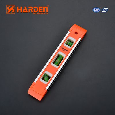HARDEN 9" Torpedo Level | Magnetic | Aluminum Rail with ABS Case | 3 High-Visibility Vials | Model: 580521_img_1