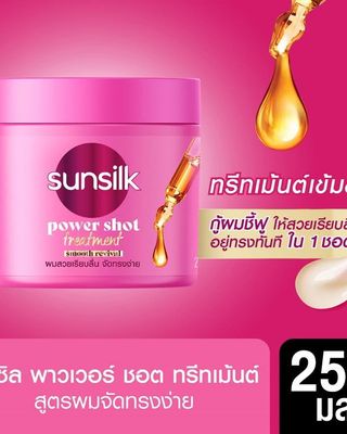 Sunsilk Power Shot Treatment – Smooth Revival Hair Mask, 250ml_img_2