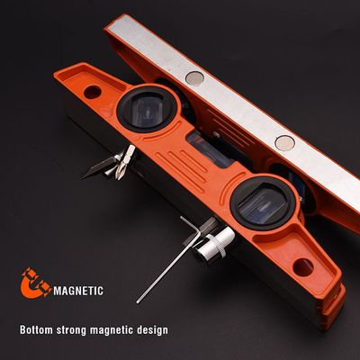 HARDEN 10” Torpedo Aluminum Level | Magnetic | Multi-Angle Measurement | 3 High-Visibility Vials | Model: 580522_img_6