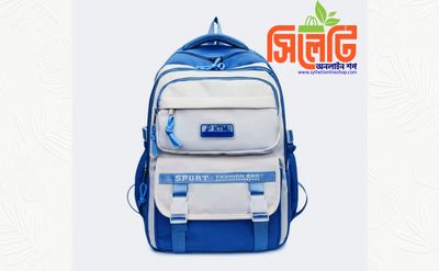 Academy Style School Bag Book Bag Lightweight College Student Backpack(blue)_img_0