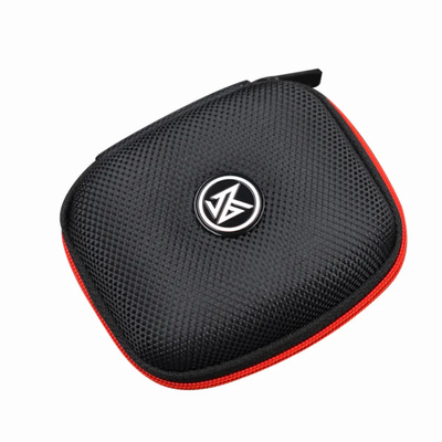 KZ EVA Pouch Earphone Zipper Case Black_img_0