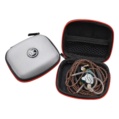 KZ EVA Pouch Earphone Zipper Case Black_img_3