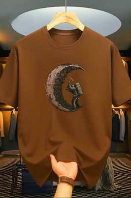 Drop Shoulder Tshirt with DTF Print_img_1