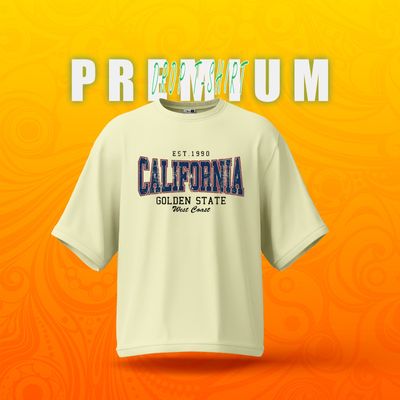 Premium Cotton Drop Shoulder Tshirt_img_3