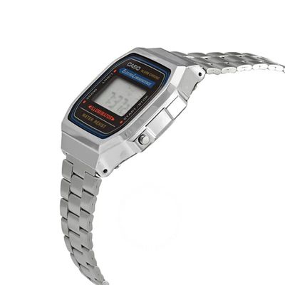 Casio Digital Vintage Chrome Plated Men's Watch- A168WA-1WDF_img_4