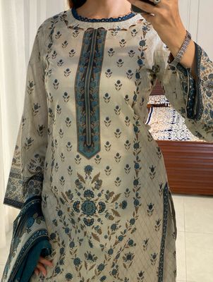 New Trendy Cotton Three Piece (Eid Special)_img_4