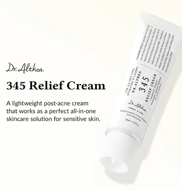 Dr. Althea 345 Relief Cream (Ver.2) 50ml (new formula)_img_1