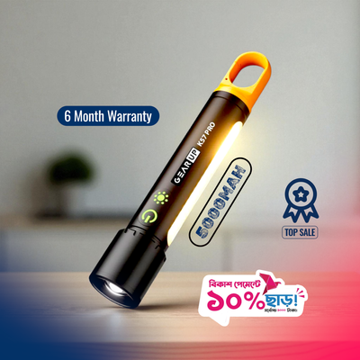 GearUP K57 PRO Flashlight (5000mah)