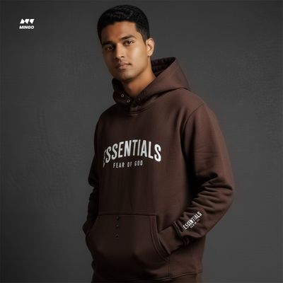 Essential Hoodie- Dark Mulberry_img_2