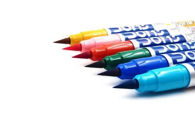 Brush Tip Art Marker - Doms - 14 Shades_img_2