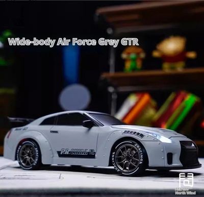 Porsche 993 911 RWB 4WD RC Drift Car With Tires & Traffic Cones_img_3