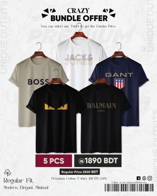 BR52 Luxury Brand Combo T-shirt_img_0