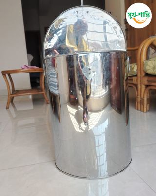 50 KG Stainless Steel Rice Drum_img_8