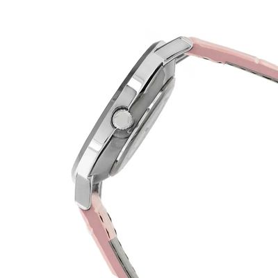 Casio Japan Quartz Cream Dial Pink Leather Ladies Watch- LTP-VT01L-4B_img_3