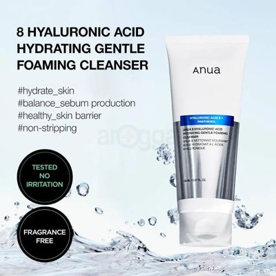 Anua 8 Hyaluronic Acid Hydrating Gentle Foaming Cleanser 150 ml_img_2