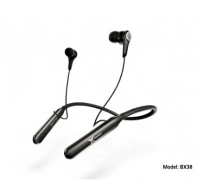 BOROMAXX BX38 Wireless Neckband 40H Backup 200MAH Battery Deep Bass | Noise Canceling Bluetooth Headset_img_1