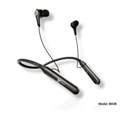 BOROMAXX BX38 Wireless Neckband 40H Backup 200MAH Battery Deep Bass | Noise Canceling Bluetooth Headset_img_2