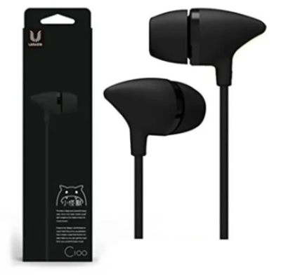 Uiisii c100 Super Bass Stereo In Earphone Any phone - Black_img_1