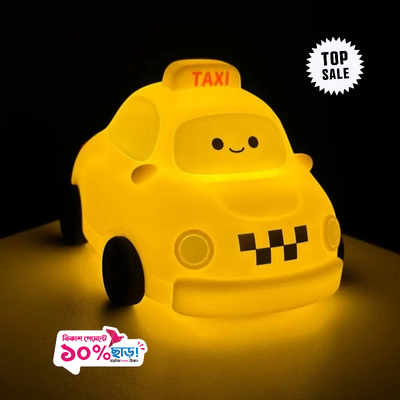 Soft Silicone Touch Control Rechargeable LED Taxi Night Lamp_img_0