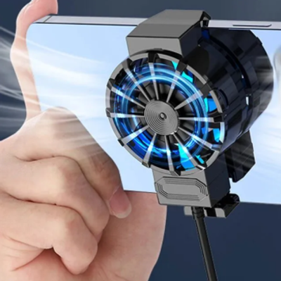 X16 Mobile Cooler For Gaming Universal Size Mini Cooling Fan for All Gaming Phone_img_1