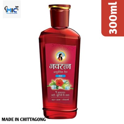 Navratna Ayurvedic Oil | Cool With 9 Active Herbal Ingredients | 100ml_img_1