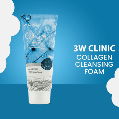 3W Clinic Collagen Cleansing Foam_img_0