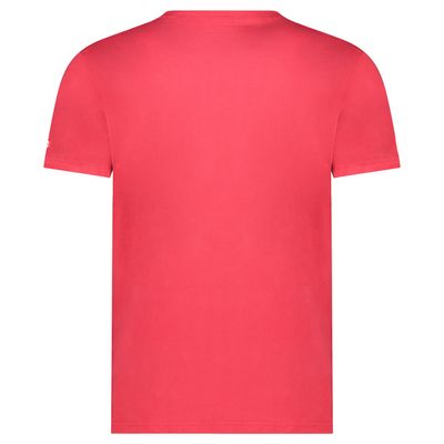 Canadian Peak JOPEAKEAK Homme - T-Shirt Col Rond avec Impressions et Drapeau Rouge_img_1