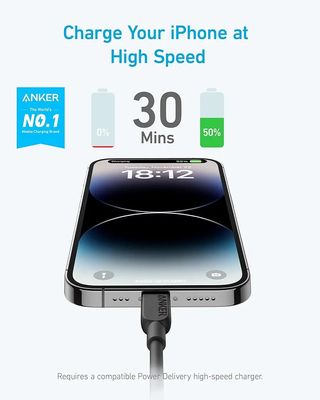 Anker 310 USB‑C to Lightning Cable – Model A81A1 (1 m / 3 ft)_img_3