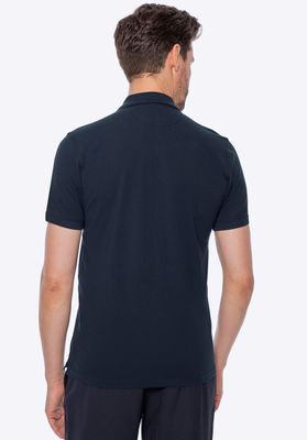 Wittchen Men's cotton polo shirt with a colourful logo_img_4