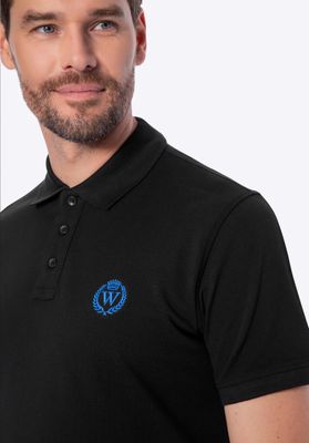 Wittchen Men's cotton polo shirt with a colourful logo_img_7