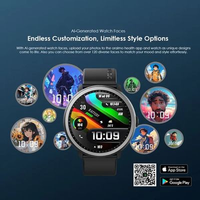 Oraimo Watch 5R 1.43'' Amoled IP68 Smart Watch_img_9