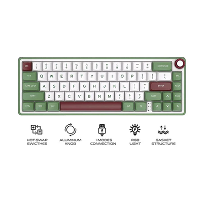 Royal Kludge RK R65 Wired RGB Hot Swap Mechanical Gaming Keyboard_img_3
