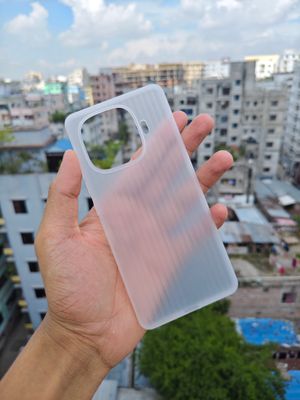IQOO Z9TURBO Ultra-thin transparent non-yellowing PP shell corrugated mobile phone case_img_1