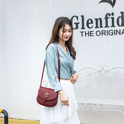 Women's Bag Saddle Bag Simple Korean Style_img_0