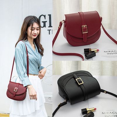 Women's Bag Saddle Bag Simple Korean Style_img_3