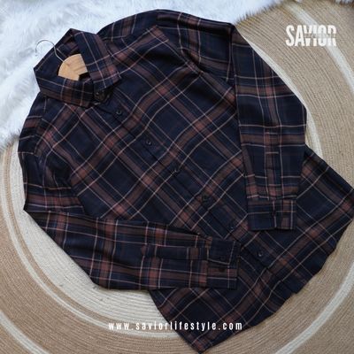Brick Line Full Sleeve Pocket Less Shirt_img_2