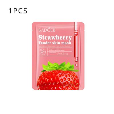SADOER Strawberry Nourishing Tender Skin Facial Sheet Mask_img_0