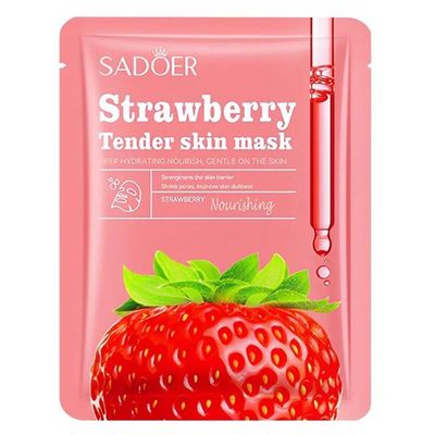 SADOER Strawberry Nourishing Tender Skin Facial Sheet Mask_img_2