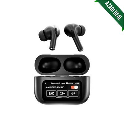 A9 Pro ANC Touch Screen Display Earbuds_img_1