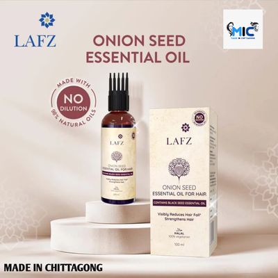 Lafz Essential Onion And Black Seed Hair Oil_img_0