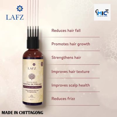 Lafz Essential Onion And Black Seed Hair Oil_img_1