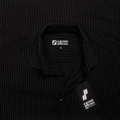 White Strips Half Sleeve Shirt_img_2