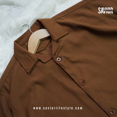 Camel Color Cuban Shirt_img_1