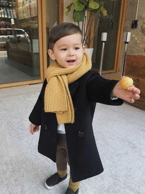Kids Premium Winter Woolen Coat – Warm Double-Breasted Toddler Overcoat (1 to 5 years) for yours ANGEL_img_3