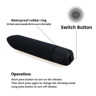 10 Speed Mini Bullet Vibration Adult Female Dildo Clit Stimulation Sex Toy vibrators G Spot Vagina Vibrator For Women_img_2
