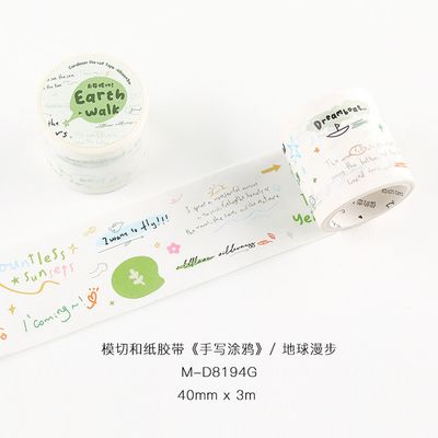 Great Day Doodle Washi Tape Roll – Cute Journaling & Scrapbooking Tape_img_5